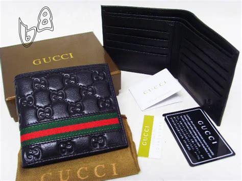 archival gucci billfold wallet|Gucci men's wallet knockoff.